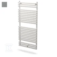 Grzejniki łazienkowe - Grzejnik łazienkowy drabinkowy 500x1134 569W Santorini/SAN1105 RAL7042 szary, PURMO - miniaturka - grafika 1