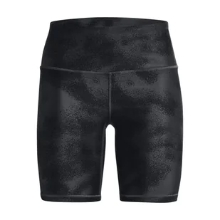 Damskie Spodenki UNDER ARMOUR ARMOUR AOP BIKE SHORT 1372143-002 – Czarny - Spodenki damskie - miniaturka - grafika 1