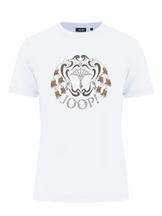 JOOP! T-Shirt 58 253JE58Tippy 30047767 Biały Slim Fit - Koszulki i topy damskie - miniaturka - grafika 1