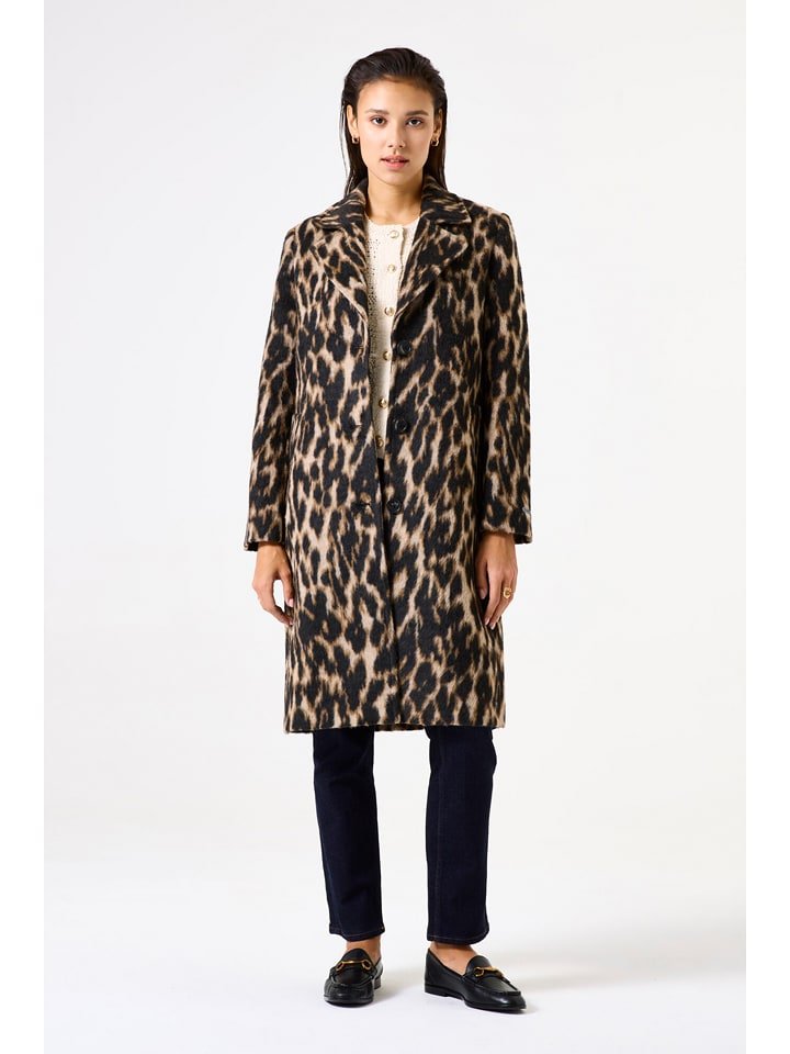 Garcia Płaszcz przejściowy w kolorze brązowo-beżowym