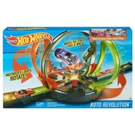 Samochody i pojazdy dla dzieci - Mattel Hot Wheels Zestaw Roto Rewolucja FDF26 - miniaturka - grafika 1