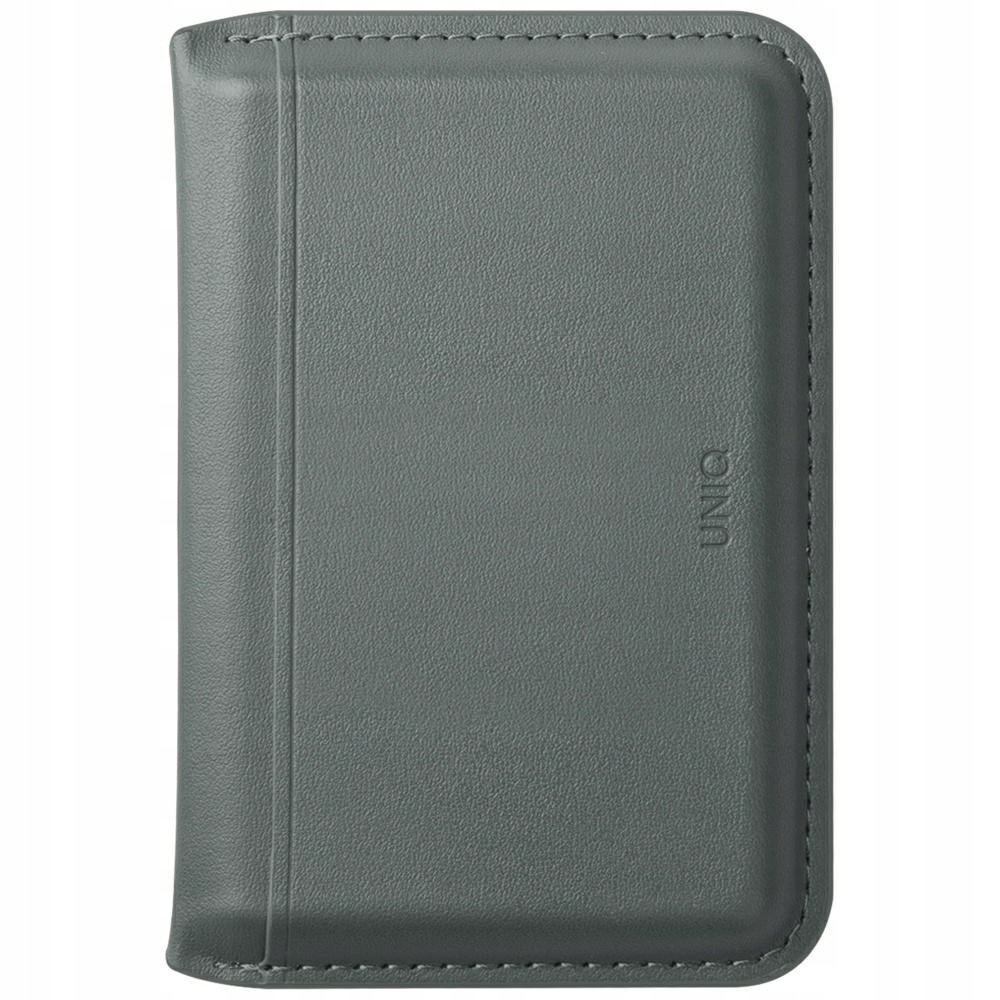 Magnetyczny portfel Rfid Uniq Lyden Ds stojak na telefon zielony