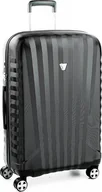 Walizki - Walizka duża Roncato Uno ZSL Premium 2.0 M/L 76 cm - czarna - miniaturka - grafika 1