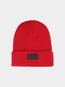 Czapki dla dzieci - 4F Czapka zimowa dziecięca - czerwona Uniwersalny - miniaturka - grafika 1