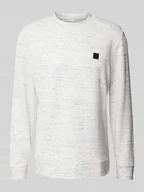 Koszulki męskie - Bluza o kroju regular fit z mieszanki bawełny z efektem melanżu - miniaturka - grafika 1