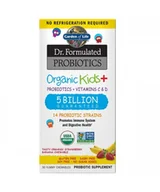 Układ pokarmowy - Garden of life Dr. Sformułowane Organiczne Probiotyki - Dla Dzieci - Truskawka i Banan 30 Kapsułek - miniaturka - grafika 1
