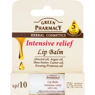 Balsamy do ust - Green Pharmacy Green Pharmacy Intensive Relief Balsam do ust 3g - miniaturka - grafika 1