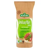 Zdrowa żywność - Kupiec Wafle ryżowe naturalne Slim A'18 90 g - miniaturka - grafika 1