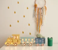 Lampy stojące - Lampka nocna dla dzieci pociąg - miniaturka - grafika 1