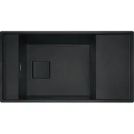 Zlewozmywaki - Franke Zlewozmywak Fresno FSG 611-88 Onyx z Ociekaczem 114.0740.847 - miniaturka - grafika 1