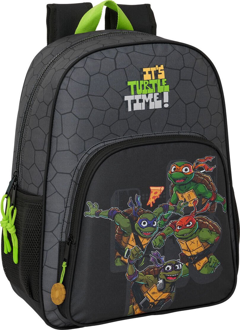 Plecak szkolny Teenage Mutant Ninja Turtles Black Grey 33 x 42 x 14 cm