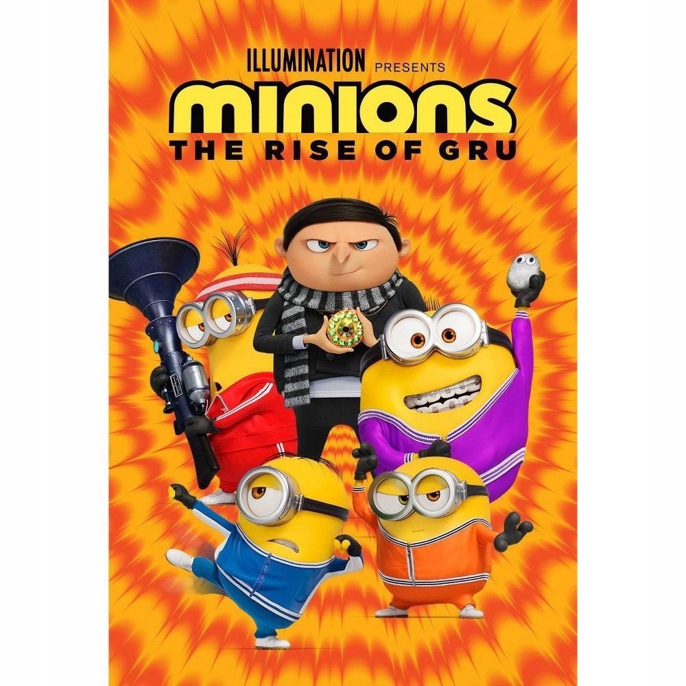 PUZZLE Minionki Wejście Gru Bajka Film + IMIĘ Pudełko 120 el.