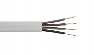 Elektrokabel Przewód YDYp 4x1 żo 450/750V /100m/ T0035 YDY P 4 X 1 - Przewody elektryczne - miniaturka - grafika 1