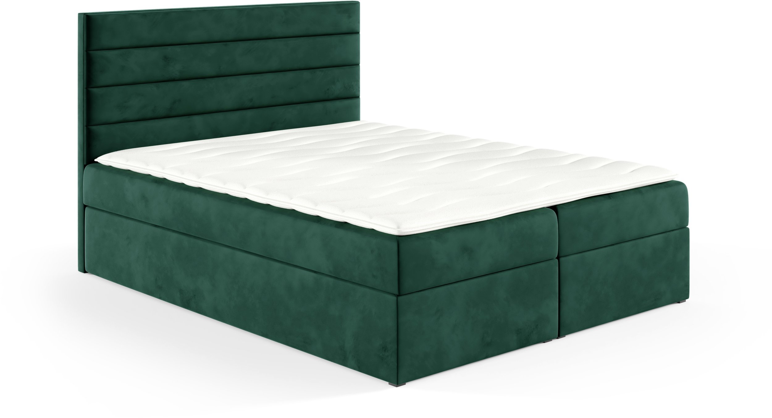 Malys Group Łóżko kontynentalne Bella Box 180x200 bez nóżek riviera 38