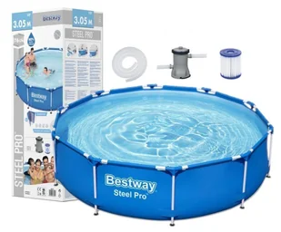 Basen Ogrodowy Stelażowy 305 cm x 76 cm Bestway 56679 - Baseny ogrodowe - miniaturka - grafika 1