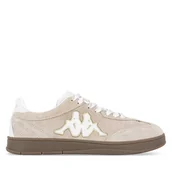 Sneakersy damskie - Sneakersy Kappa FC-24880H Beżowy - miniaturka - grafika 1