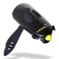 Hulajnogi - Mini HORNIT HORNIT Wesoły klakson ze światłem czarny - miniaturka - grafika 1