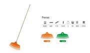 Grabie i motyki - Prosperplast grabie Focus IGR2 pomarańczowe plastikowe 165cm IGR2-R585 IGR2-R585 - miniaturka - grafika 1