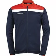 Kurtki męskie - uhlsport uhlsport Kurtka męska OFFENSE 23 POLY JACKE odzież treningowa, zielona/czarna/biała, S 100519810 - miniaturka - grafika 1