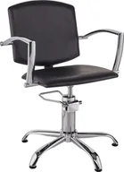 Fotele fryzjerskie - Profesjonalny Fotel Fryzjerski Ayala Pako Rodzaj podstawy: Pięcioramienna Stopki Czarne - miniaturka - grafika 1