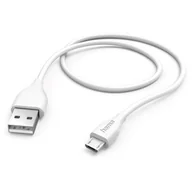 Kable USB - Hama 201587 microUSB - 1,5m - biały - miniaturka - grafika 1