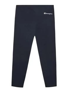 Champion Dziewczęce i dziewczęce Legacy American Classics-małe logo regularne legginsy, granatowe, 3-4 lata - Legginsy - miniaturka - grafika 1