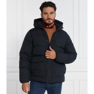 Tommy Hilfiger Puchowa kurtka DOWN HOODED | Regular Fit - Kurtki męskie - miniaturka - grafika 1
