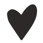 Scrapbooking - EKO-DECO, stempel, serce nieregularne - miniaturka - grafika 1