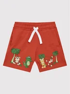 Spodenki damskie - United Colors Of Benetton Szorty sportowe 3BL0G900F Czerwony Regular Fit - miniaturka - grafika 1