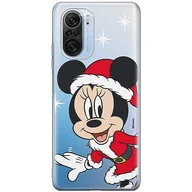 Etui i futerały do telefonów - ERT GROUP etui na telefon Xiaomi MI 11i/ REDMI K40/K40 PRO/POCO F3/ F3 PRO, case oryginalny i oficjalnie licencjonowany przez Disney, wzór Minnie 062, plecki z TPU częściowo przeźroczyste - miniaturka - grafika 1