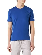 Koszulki męskie - Champion Męski t-shirt Rochester 1919 C-Logo Crewneck S-s, niebieski (Bvu), rozmiar XL, niebieski (Bvu), XS - miniaturka - grafika 1