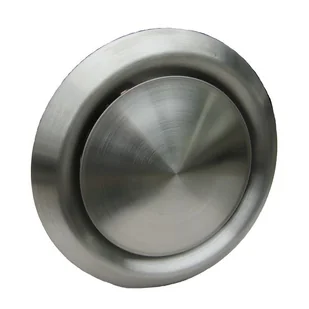 Darco Anemostat 150 mm chromoniklowy z ramką - Rury i kanały wentylacyjne - miniaturka - grafika 1