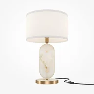 Lampy stojące - Marmo lampa stołowa 1-punktowa złota MOD099TL-01G - miniaturka - grafika 1