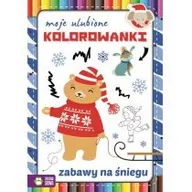 Książki edukacyjne - Moje ulubione kolorowanki. Zabawy na śniegu - Opracowanie zbiorowe - miniaturka - grafika 1