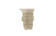 Listwy przypodłogowe - Narożnik wewnętrzny do listew przypodłogowych IZZI 61 115x90x30mm Jesion Rustic - miniaturka - grafika 1