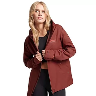 Superdry Wodoodporna kurtka damska, Fired Brick Brown, 42 - Kurtki damskie - miniaturka - grafika 1