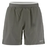 Spodenki męskie - Męskie Spodenki CRAFT ADV ESSENCE 2-IN-1 SHORTS 2 M 1915950-985000 – Szary - miniaturka - grafika 1