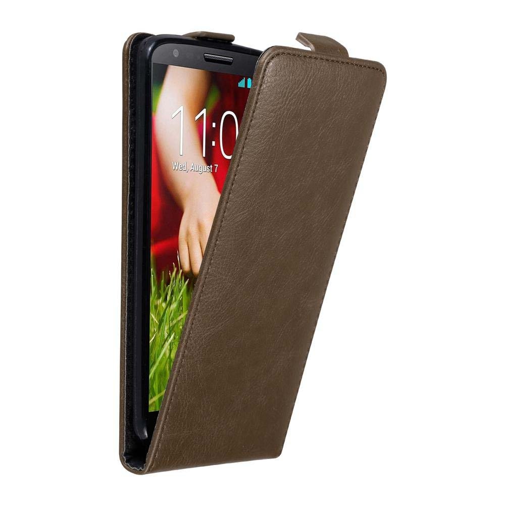 Etui Cadorabo do LG G2 w kolorze brązowym Etui z klapką na telefon komórkowy Etui Cover