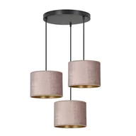 Lampy sufitowe - Emibig Hilde lampa wisząca 3-punktowa różowa 1053/3PREM 1053/3PREM - miniaturka - grafika 1