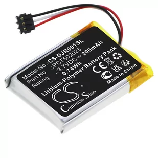 DJI MIC Receiver / PCT502025 200mAh 0.74Wh Li-Polymer 3.7V (Cameron Sino) - Akcesoria do słuchawek - miniaturka - grafika 1