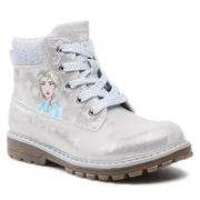 Buty dla dziewczynek - Trapery FROZEN - CS2118-01DFR Silver - Frozen - miniaturka - grafika 1