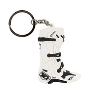 Buty motocyklowe - Alpinestars Unisex-Adult 1230-94000-20-O/S New Tech 10 brelok do kluczy do bagażnika biały, Multi, jeden rozmiar - miniaturka - grafika 1