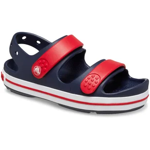 Sandały dziecięce Crocs Crocband Cruiser Sandal T Rozmiar butów (UE): 24-25 / Kolor: niebieski/czerwony - Buty dla chłopców - miniaturka - grafika 1
