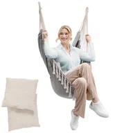 Huśtawki - Krzesło brazylijskie di volio Fira szara - miniaturka - grafika 1