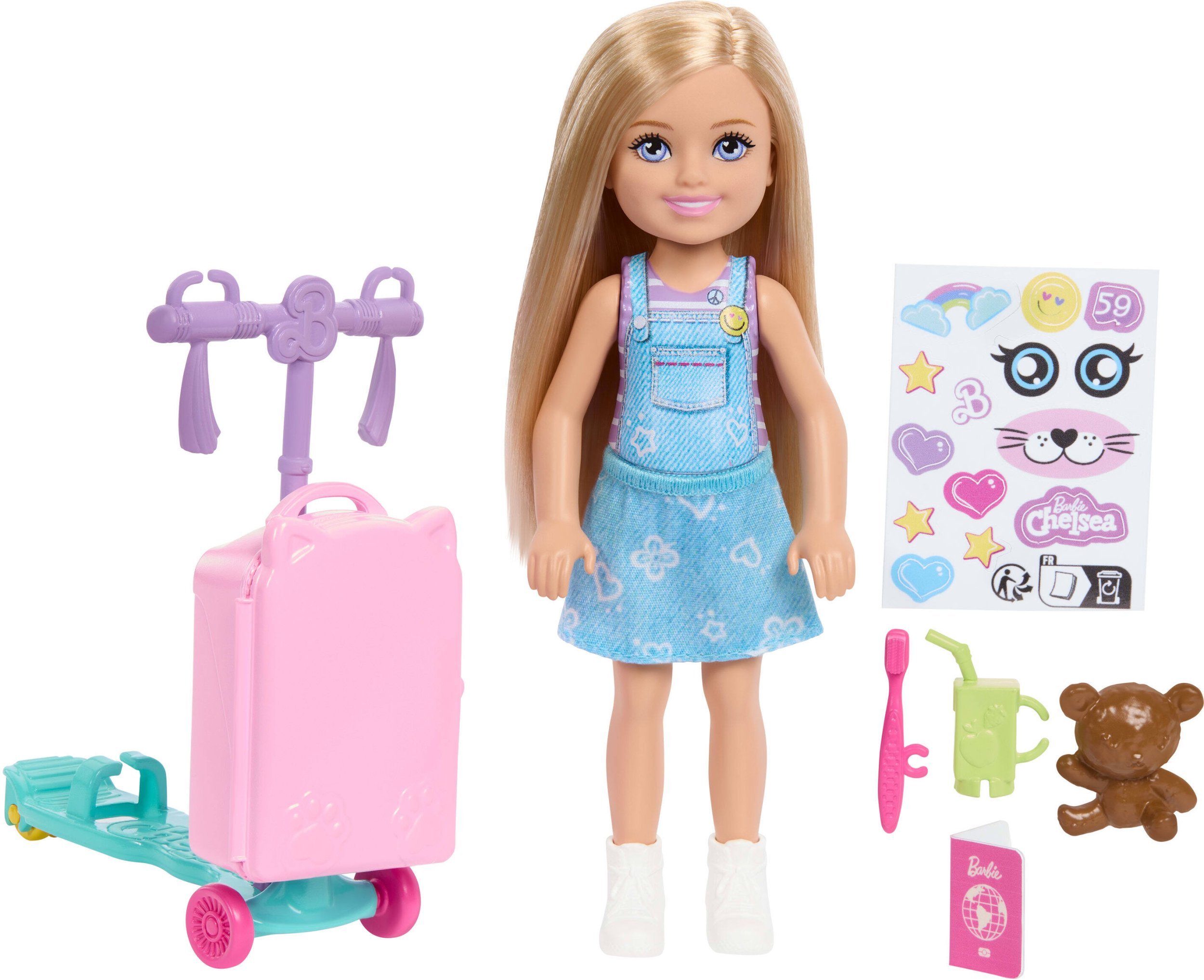 Lalka Barbie Mattel BRB CHELSEA NIESKONCZONE PRZYGODY WB4 JMJ46