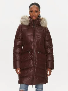 Calvin Klein Kurtka puchowa K20K207071 Brązowy Regular Fit - Kurtki damskie - miniaturka - grafika 1