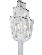 Lampy sufitowe - KingHome Lampa wisząca Atlanta srebrna 1080S1 - miniaturka - grafika 1