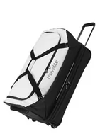 Torby podróżne - Torba podróżna poszerzana Travelite Basics 70 cm - black / white - miniaturka - grafika 1