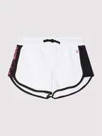 Spodenki damskie - United Colors Of Benetton Szorty sportowe LOONEY TUNES 3BT0C900T Biały Regular Fit - miniaturka - grafika 1