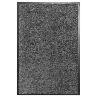 shumee Wycieraczka z możliwością prania antracytowa 40 x 60 cm - Wycieraczki samochodowe - miniaturka - grafika 1